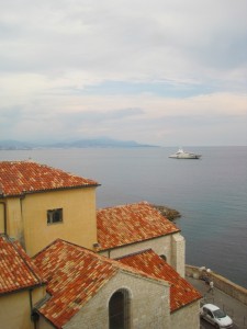 View from the Picasso museum